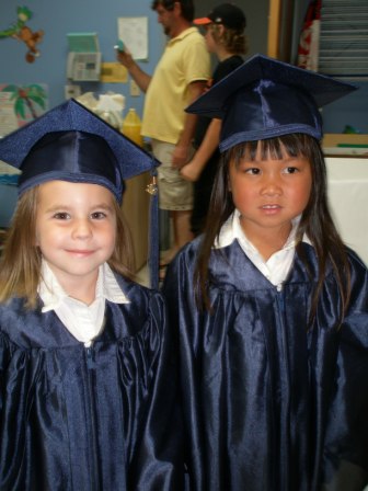 Sarah and Kasen ready for Graduation